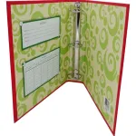 Carpeta Escolar Pvc Numero 3 Avios Color N3 Ganchos Pack X10