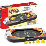 Juego De Mesa Flipper 2 En 1 Hockey De Aire Tejo Y Pinball