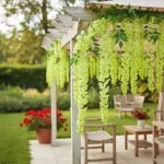 Flores Artificiales Vara Pack X12 Enredadera Colgante Guia