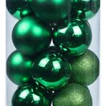 Adornos De Navidad Set Esferas Navideñas 4cm X48 Decoración