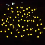 Luces De Navidad X20 Bolitas A Pilas Guirnalda Led 3mts Luces Calidas