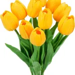 Tulipan Artificial Flores Artificiales Decoracion Ramo X20