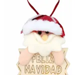 Adornos Navideños Colgante De Paño Decoración Navidad 15cm