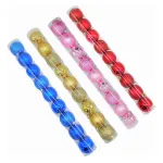 Adornos Navideños Premium Tubo Bolas De Navidad 6cm X90 Udes