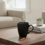 Taza De Cerámica Cónica Jarro Mug 300ml