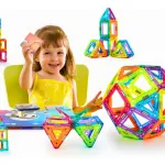 Bloques Magneticos Con Imanes Didacticos 60 Piezas