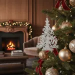 Adorno Colgante Arbolito De Navidad Decoración Navideño X5