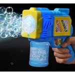 Burbujero Automático Pistola Juguete De Burbujas Con Luz Color Verde