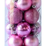 Adornos De Navidad Set Esferas Navideñas 4cm X24 Bolas