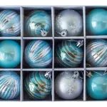 Navidad Adornos Bolas Navideñas Decoradas 6cm X72 Piezas