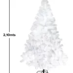Arbolito De Navidad Arbolito Pino Blanco Tronador De Lujo 2.10m Decoración
