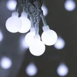 Tira Luz Led 5m Guirnalda X28 220v Luces Navidad Fria Calida