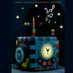 Cubo Didactico Con 6 Actividades Juguete Educativo Motesori Color Multicolor