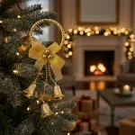 Campanas Navidad 23cm Decoracion Navideña Adornos Para Arbol