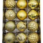 Navidad Adornos Bolas Navideñas Decoradas 6cm X12 Piezas