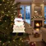 Adornos Navideños Colgante De Paño Decoración Navidad 15cm