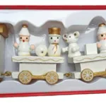 Tren De Madera Decoracion Navideña Adornos Navidad