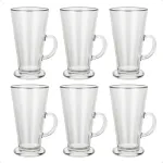 Set X6 Unidades Jarros Submarino Cafe Vaso Vidrio 335ml