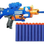 Set Pistola + Objetivos + Dardos X28 Juguete Compatible Nerf