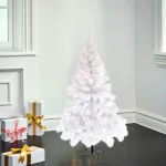 Árbol De Navidad Tradicional Expreso Polar Tronador De Lujo De 150cm Blanco