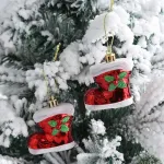 Adornos Colgante Navideño Decoración Navidad Botas X3