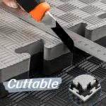 Piso Goma Eva Gym 1m2 Encastrable 20mm Con Borde Antigolpes