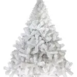 Arbol De Navidad Blanco Fabesa Montañes Deluxe 1,50mts Pie Metal