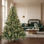 Arbol De Navidad Pino Natural Amber 1.50mts Pino Frondoso