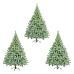 Árbol De Navidad Montañes Deluxe Nevado 2.10mts Base Metal