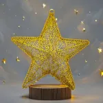 Adorno Navideño Estrella Colgante 30cm Decoración Navidad