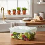 Set X7 Taper Frasco Hermético Organizador Freezer Plástico