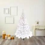 Árbol De Navidad Tradicional Expreso Polar Tronador De Lujo De 150cm Blanco