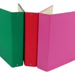 Carpeta Escolar Pvc Numero 3 Avios Colores N3 Ganchos