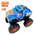 Camion Gigante Monster Truck Camioneta Off Road Juguete Color Naranja