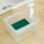 Dispenser Detergente Esponja Incluida Organizador De Cocina