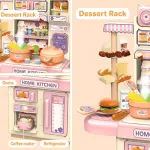 Cocina De Juguete Cocinita Canilla Agua Iluminacion Y Vapor