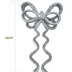 Adorno Navideño Colgante Moño X2 Decoración Navidad