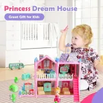 Casa Mansión De Muñecas Con Luces