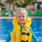 Chaleco Salvavidas Para Niños Flotador Inflable Ajustable