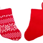 Botas Navideñas Tejidas Decoracion Navidad Adorno X1