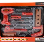 Kit Herramientas De Juguete 18 Piezas Con Caja Infantil