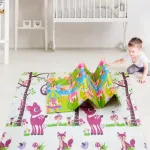 Alfombra Antigolpes Plegable Bebes Reversible 150x200cm