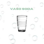 Vaso Vidrio 210ml X6 Unidades Soda Jugo Tragos Transparente