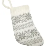 Botas Navideñas Tejidas Decoracion Navidad Adorno X1