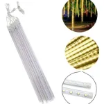 Luces Led Lluvia Meteoro 3mt X8 Tubos 220v Interconectable