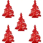 Adorno Colgante Arbolito De Navidad Decoración Navideño X5