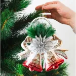 Campanas Navidad 24cm Decoracion Navideña Adornos Para Arbol