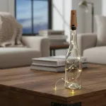Tira De Luces Alambre Led 3 Mts Corcho Botella Decoracion