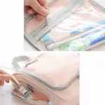 Neceser Cartuchera Porta Cosméticos Organizador Viaje Bolso Color Negro