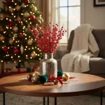 Ramas Espiga Adorno Navideño Deco Navidad 72cm Pack X5